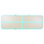 Voir la diapositive 5 : VIDAXL Tapis gonflable de gymnastique avec pompe 600x100x10cm PVC Vert