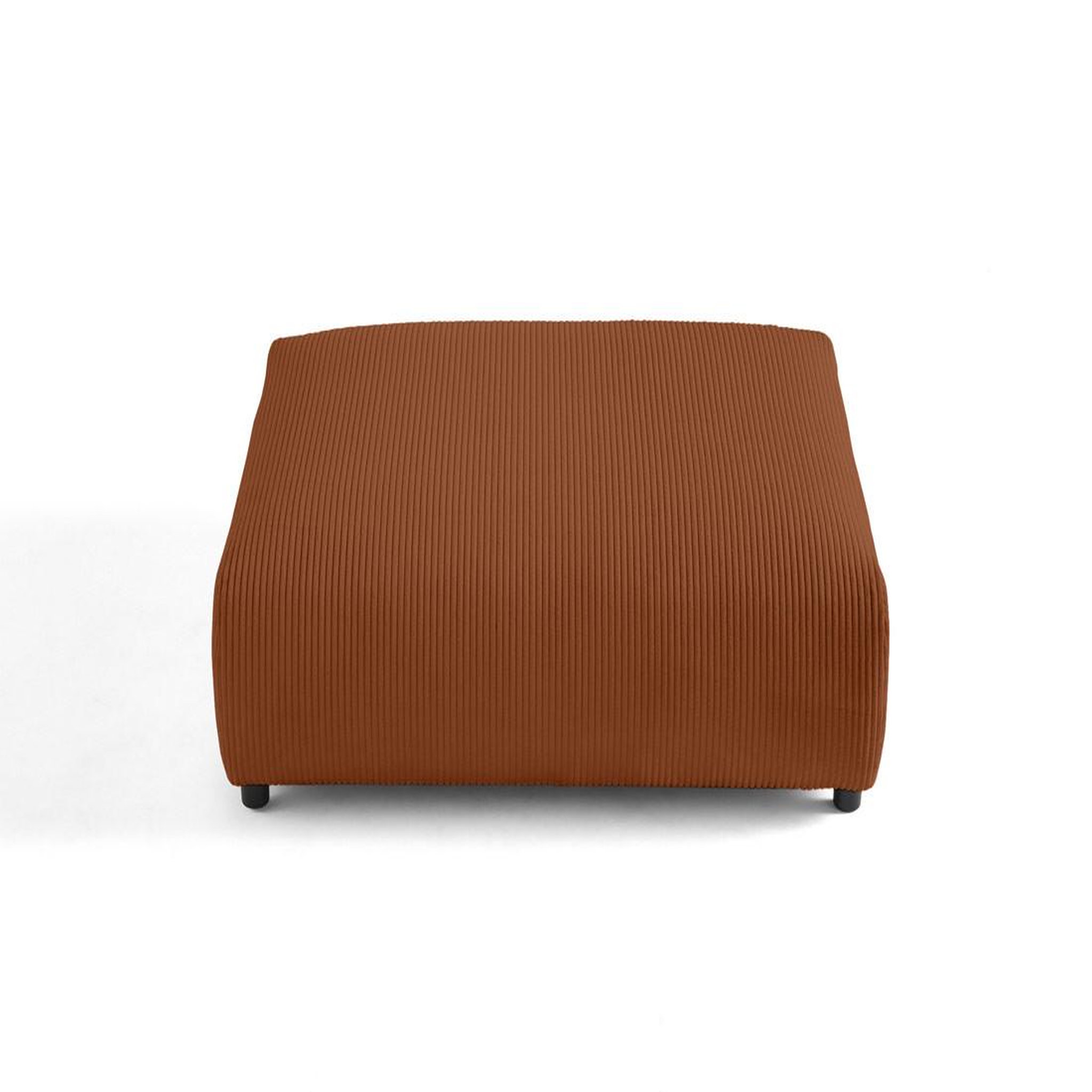 Voir la diapositive 4 : LISA DESIGN Garance - grand pouf modulable - en velours côtelé