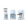 Voir la diapositive 2 : SMEG Moulin à café 350g 150w bleu azur - cgf01pbeu