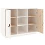 Voir la diapositive 4 : VIDAXL Buffet Blanc 100x40x75 cm Bois massif de pin