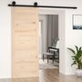 Voir la diapositive 3 : VIDAXL Porte de grange 80x1,8x204,5 cm Bois massif de pin