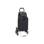 Sidebag Poussette de marché 6 roues 55l noir - 8222-469