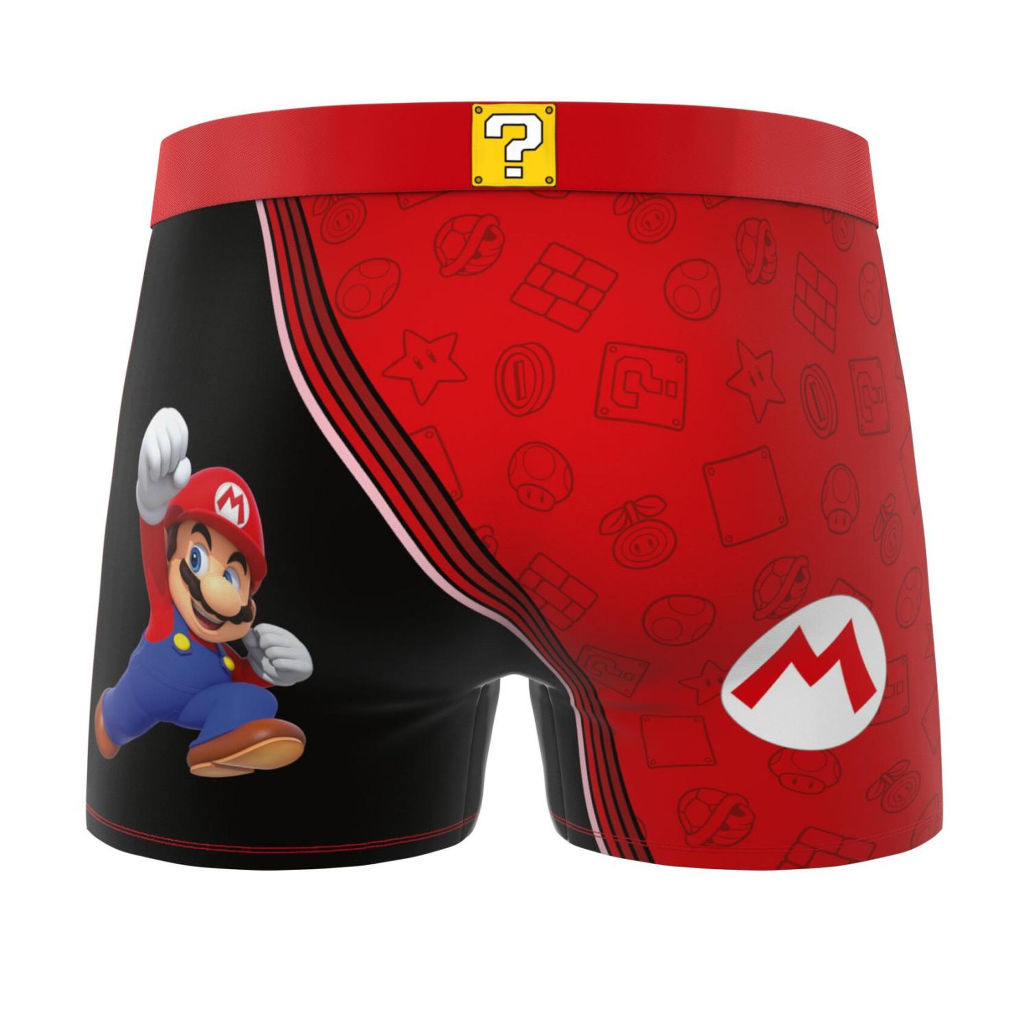 Voir la diapositive 6 : FREEGUN Lot de 3 boxers enfant Super Mario Bros