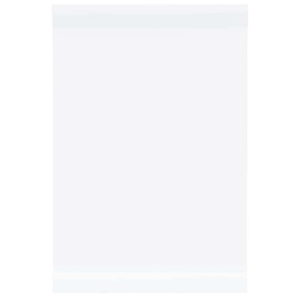 VIDAXL Autocollants auto adhésifs pour meuble blanc mat 90x500 cm PVC