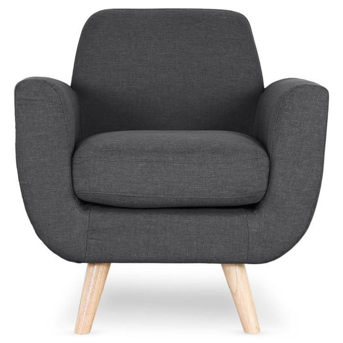 Paris Prix Fauteuil Design  Miramas  81cm Gris Foncé
