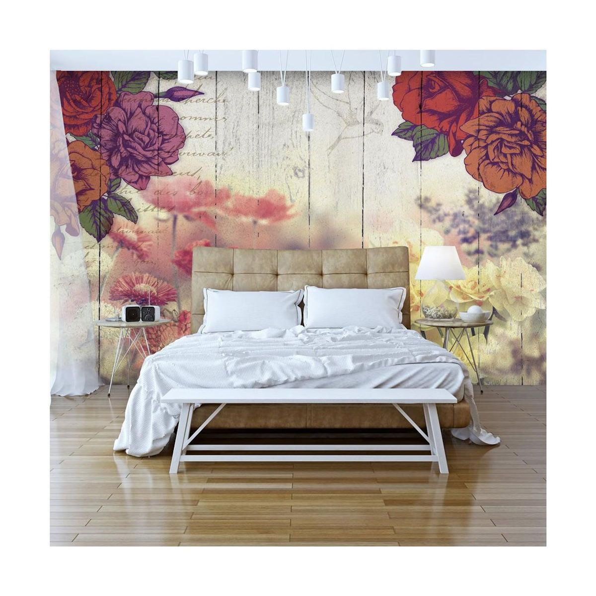 Paris Prix Papier Peint  Vintage Flowers