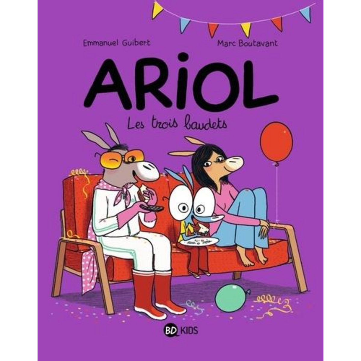 ARIOL TOME 8 : LES TROIS BAUDETS, Guibert Emmanuel