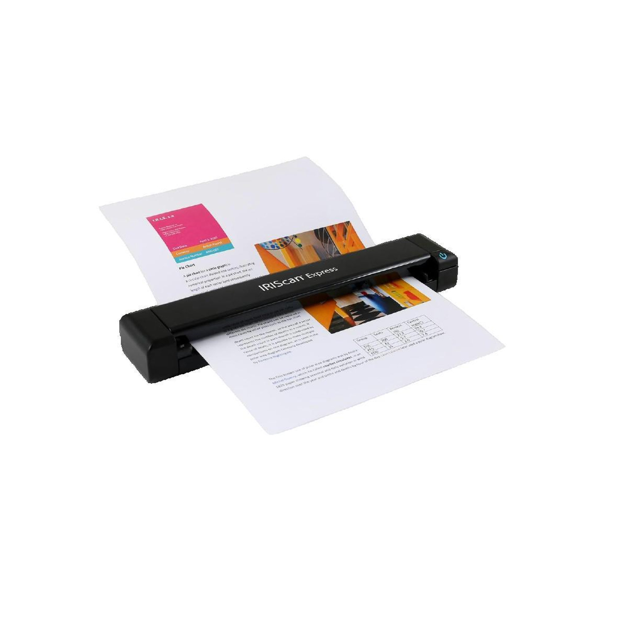 IRIScan Scanner portable IRIS Scanneur léger et rapide
