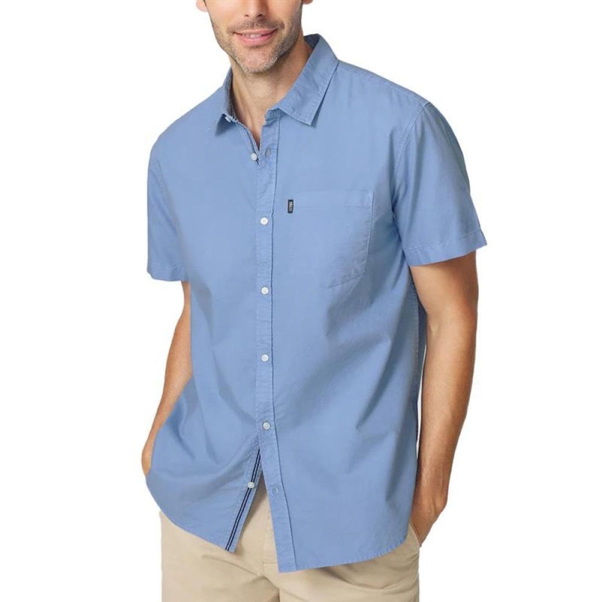 TBS Chemise Bleu Homme TBS BRODY