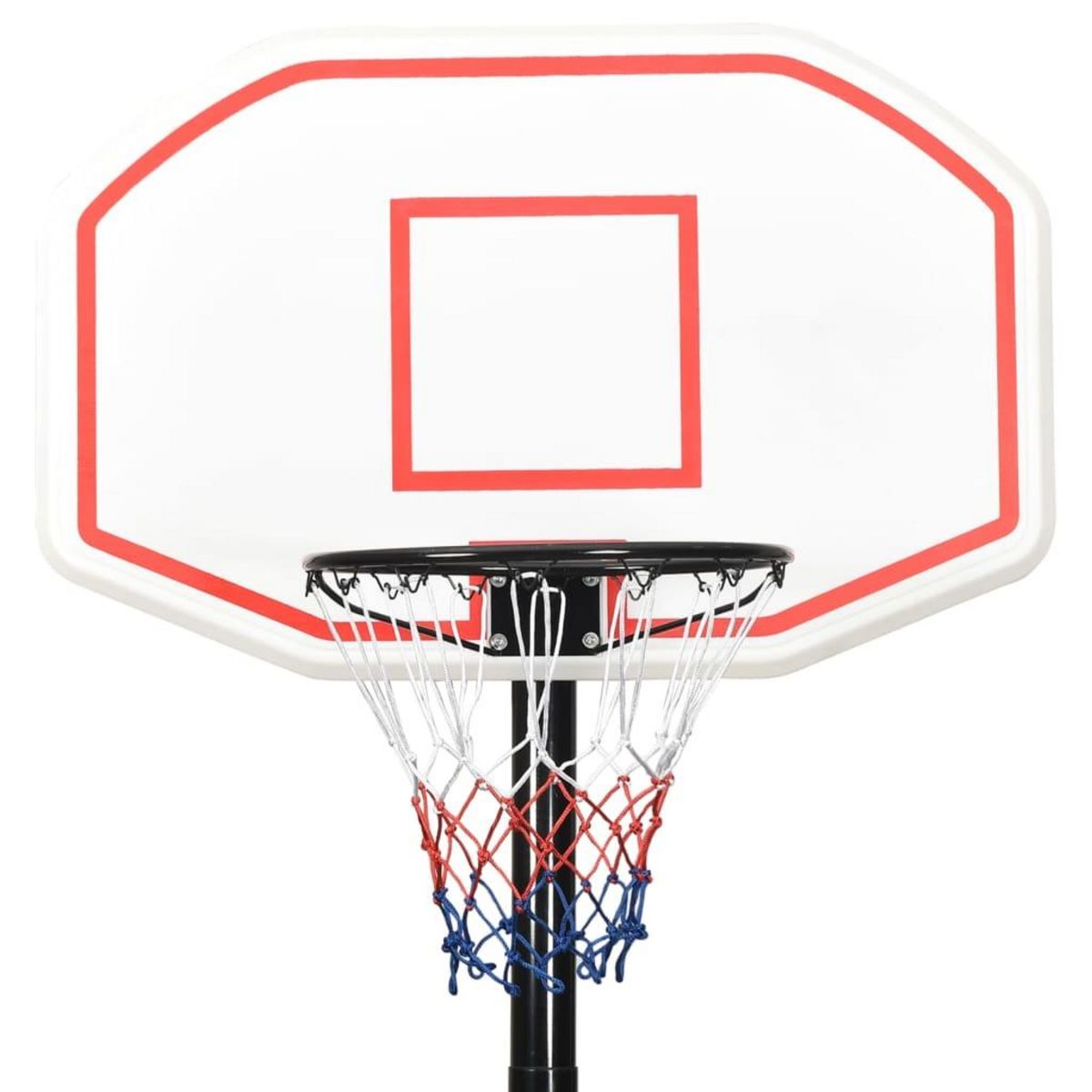 VIDAXL Support de basket-ball Blanc 258-363 cm Polyethylene