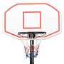 Voir la diapositive 5 : VIDAXL Support de basket-ball Blanc 258-363 cm Polyethylene
