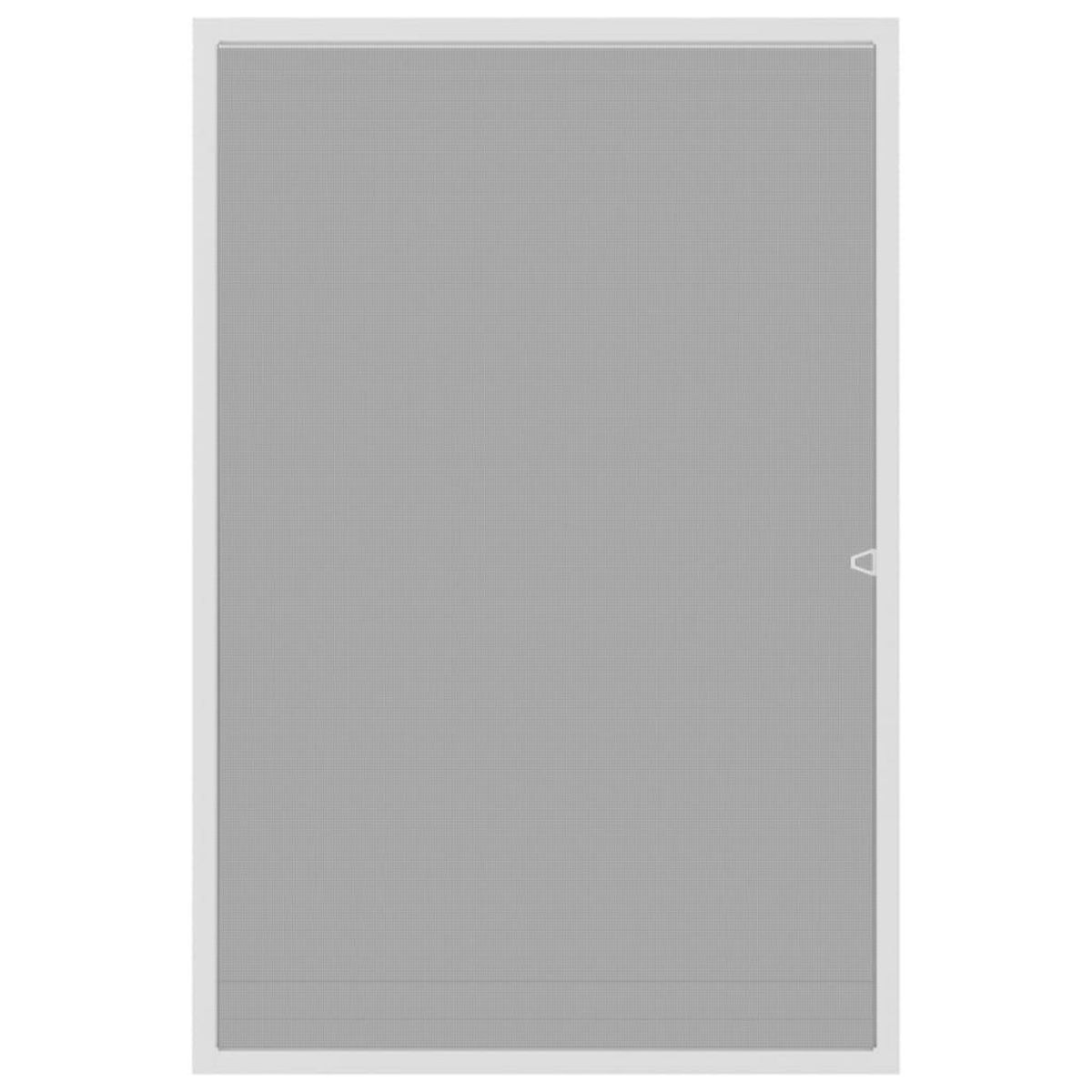 VIDAXL Moustiquaire pour fenetres Blanc 80x120 cm