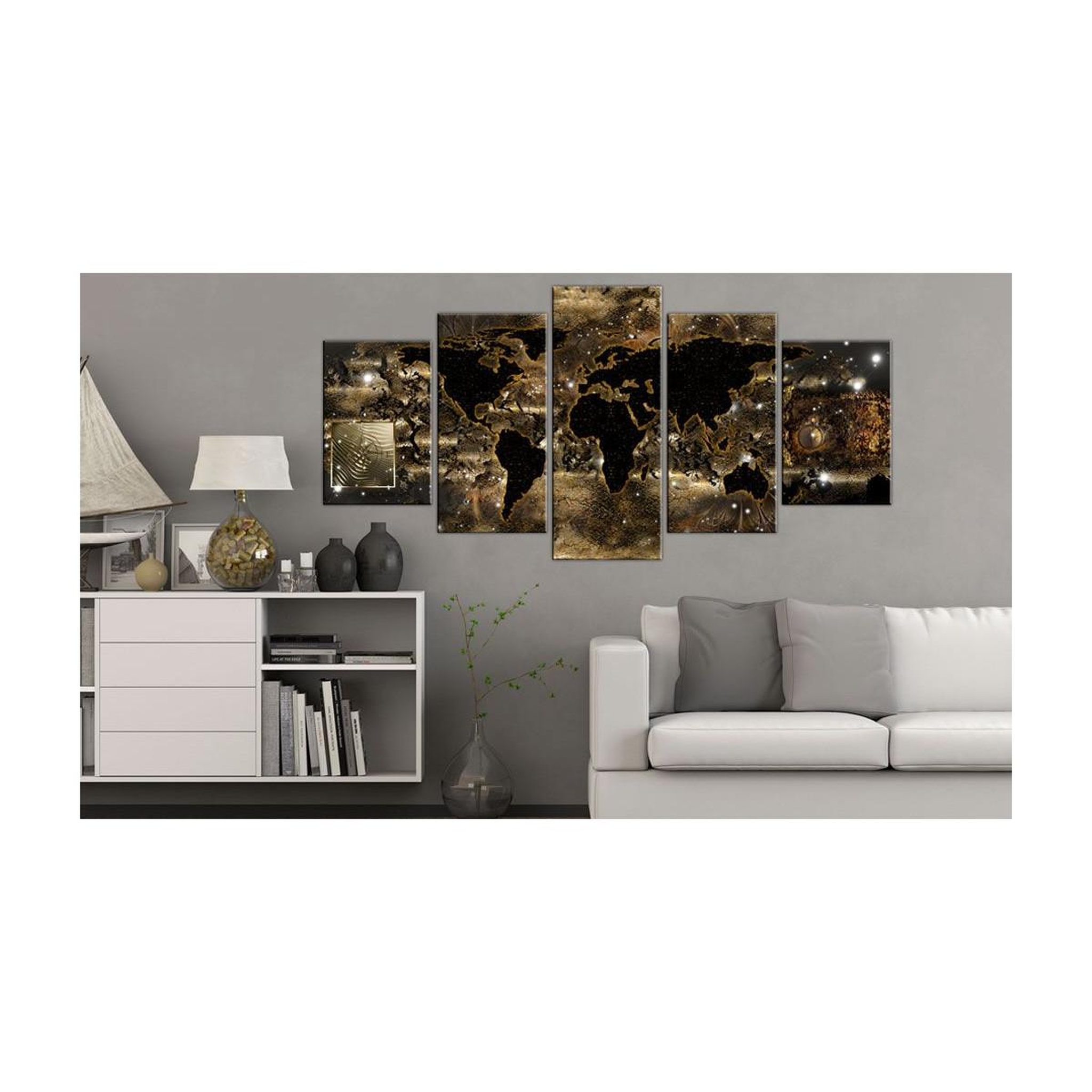 Voir la diapositive 2 : Paris Prix Tableau Imprimé  World of Bronze