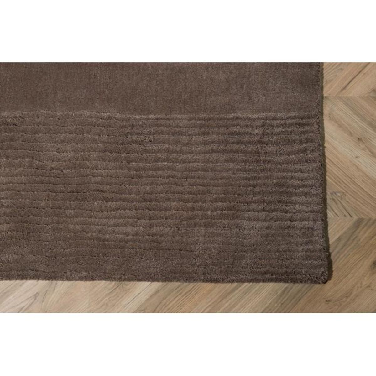 Paris Prix Tapis Déco en Laine  Matteo  253x350cm Marron