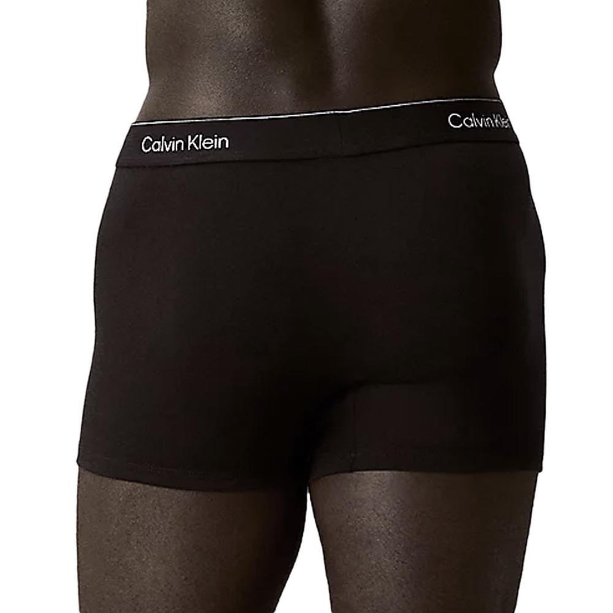 Voir la diapositive 5 : CALVIN KLEIN JEANS x3 Boxers s/  Homme Calvin Klein Relaxed Fit Trunk