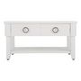 Voir la diapositive 2 : Paris Prix Table Basse en Bois  Shine  90cm Blanc