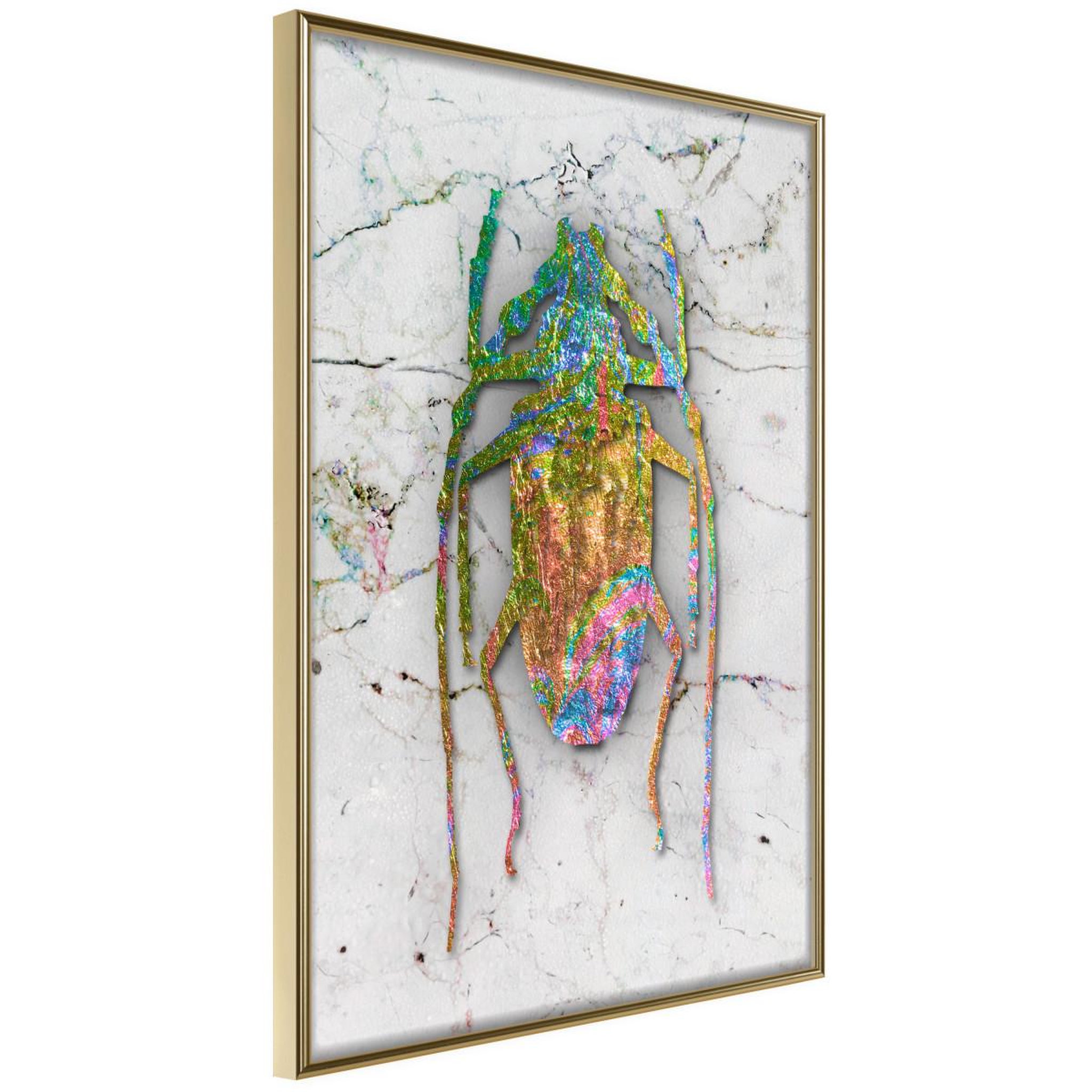 Paris Prix Affiche Murale Encadrée  Iridescent Insect