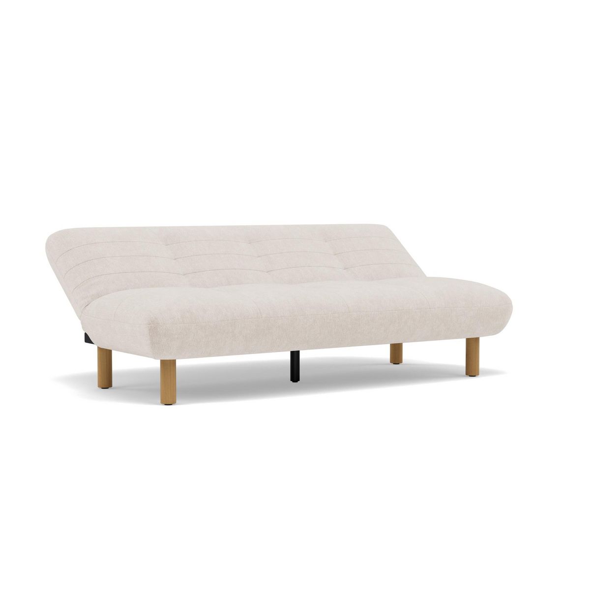 BEST MOBILIER Soan - banquette 2 places convertible clic-clac en velours texturé