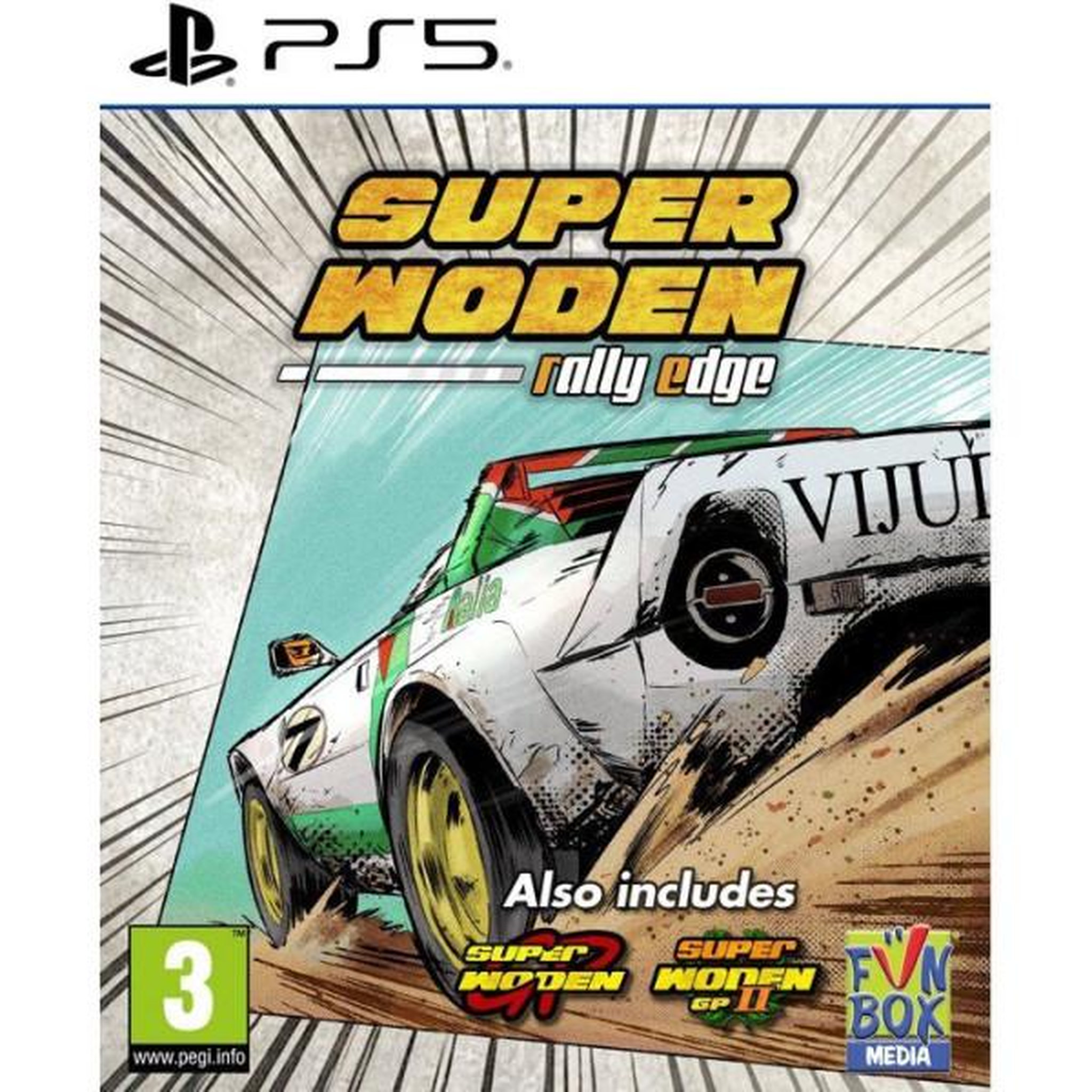 Just for games Super Woden Rally Edge - Jeu PS5