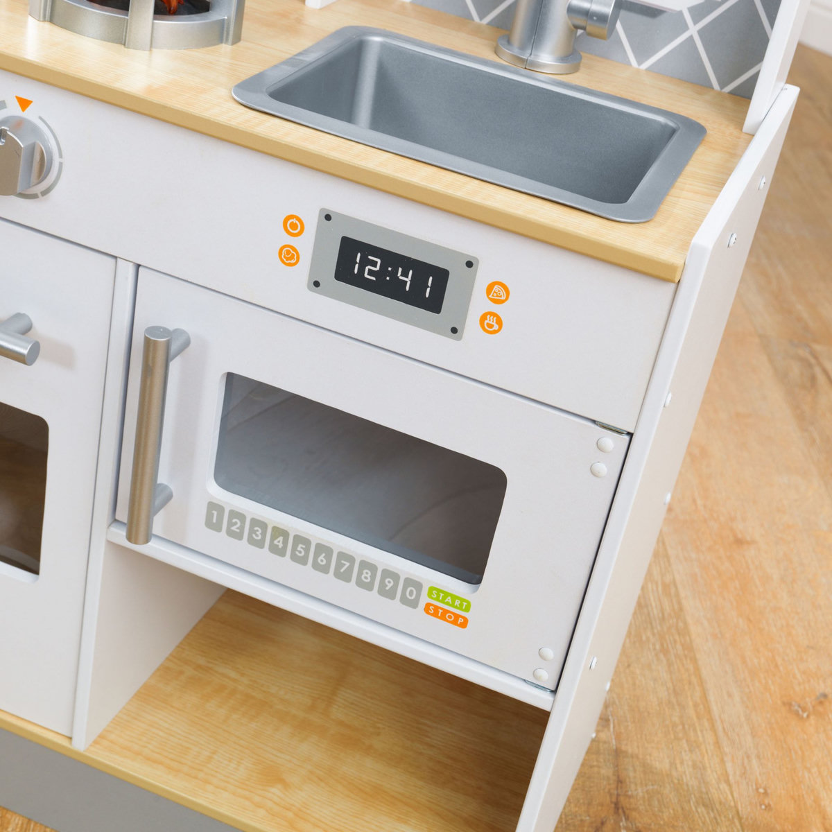 Kidkraft Cuisine enfant en bois Let's cook