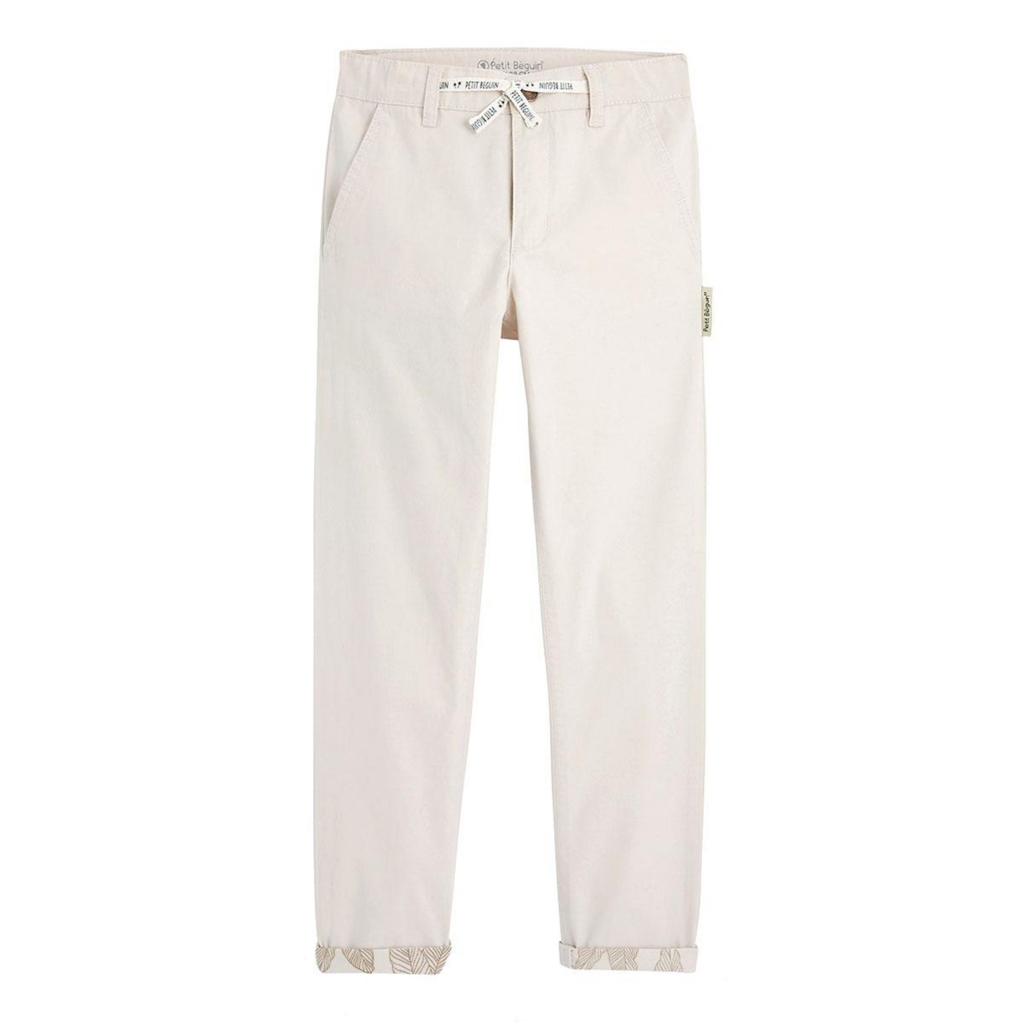 Petit Béguin Pantalon enfant Biarritz. Coloris disponibles : Beige