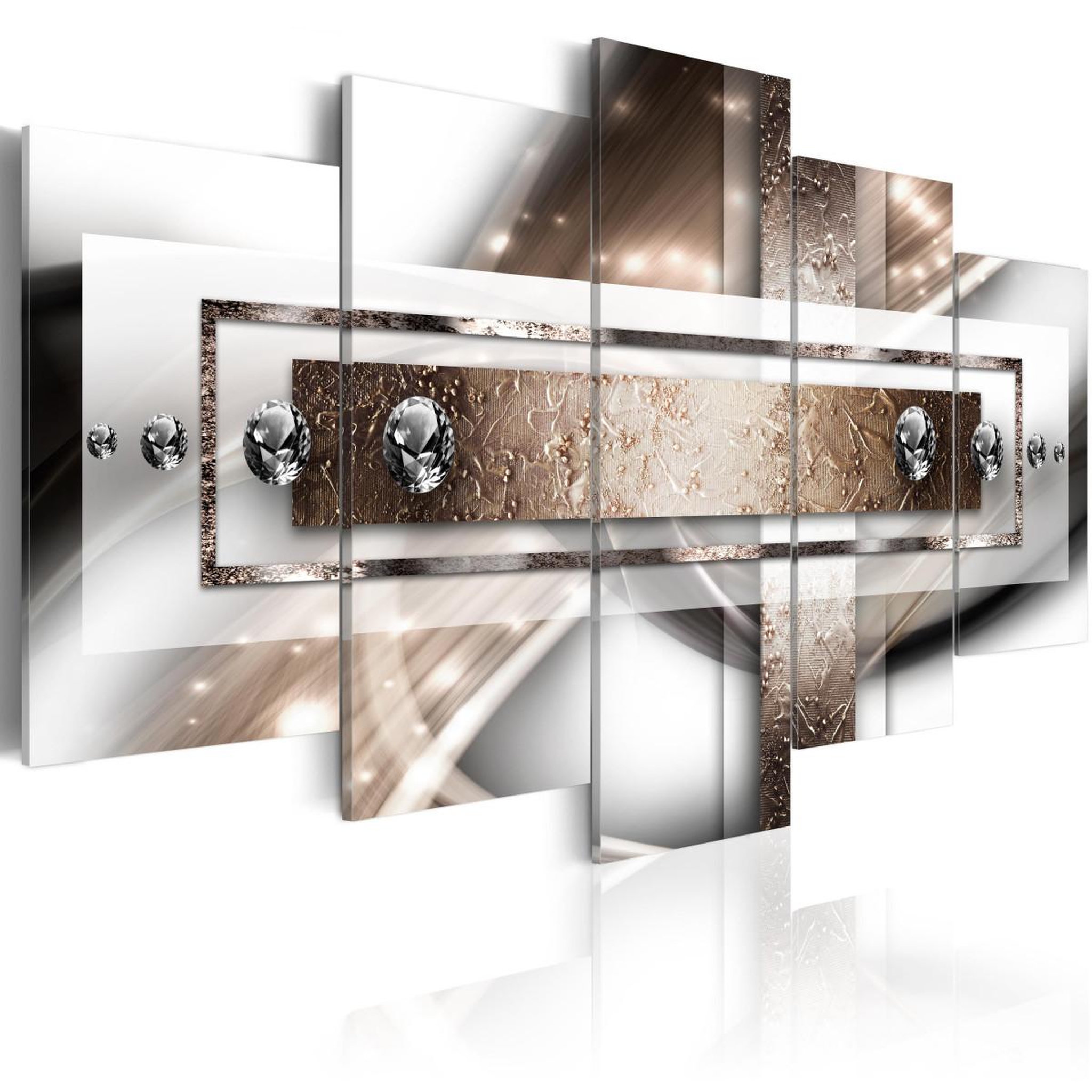 Voir la diapositive 1 : Paris Prix Tableau Imprimé  Cinnamon Wave