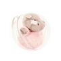 Voir la diapositive 2 : Paris Prix Peluche Enfant dans Boule  Hippo  12cm Rose