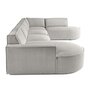 Voir la diapositive 3 : LISA DESIGN Spiaggia - canapé panoramique d'angle droit - 7 places - en velours côtelé