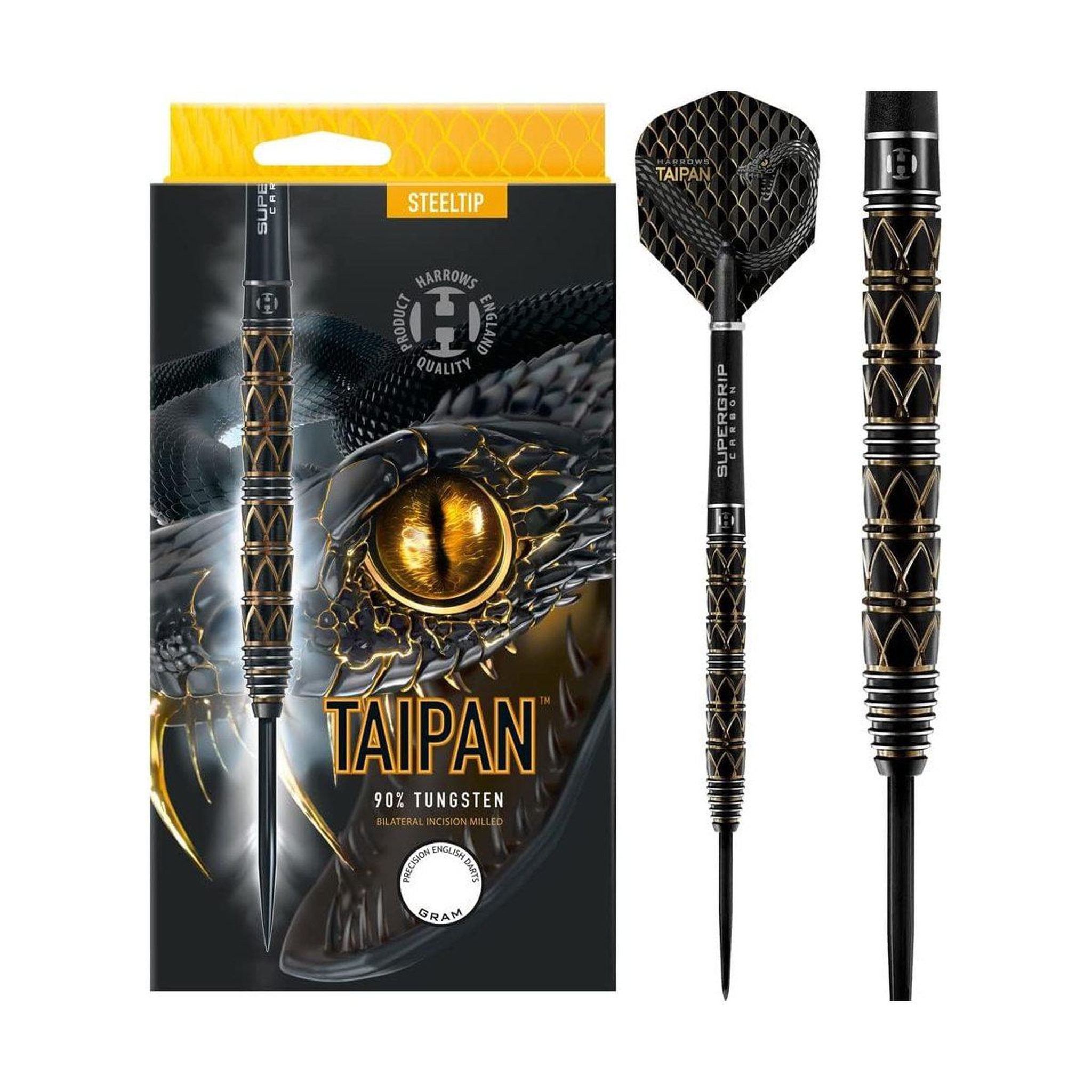 Harrows Fléchettes taipan 90 steel 23g r