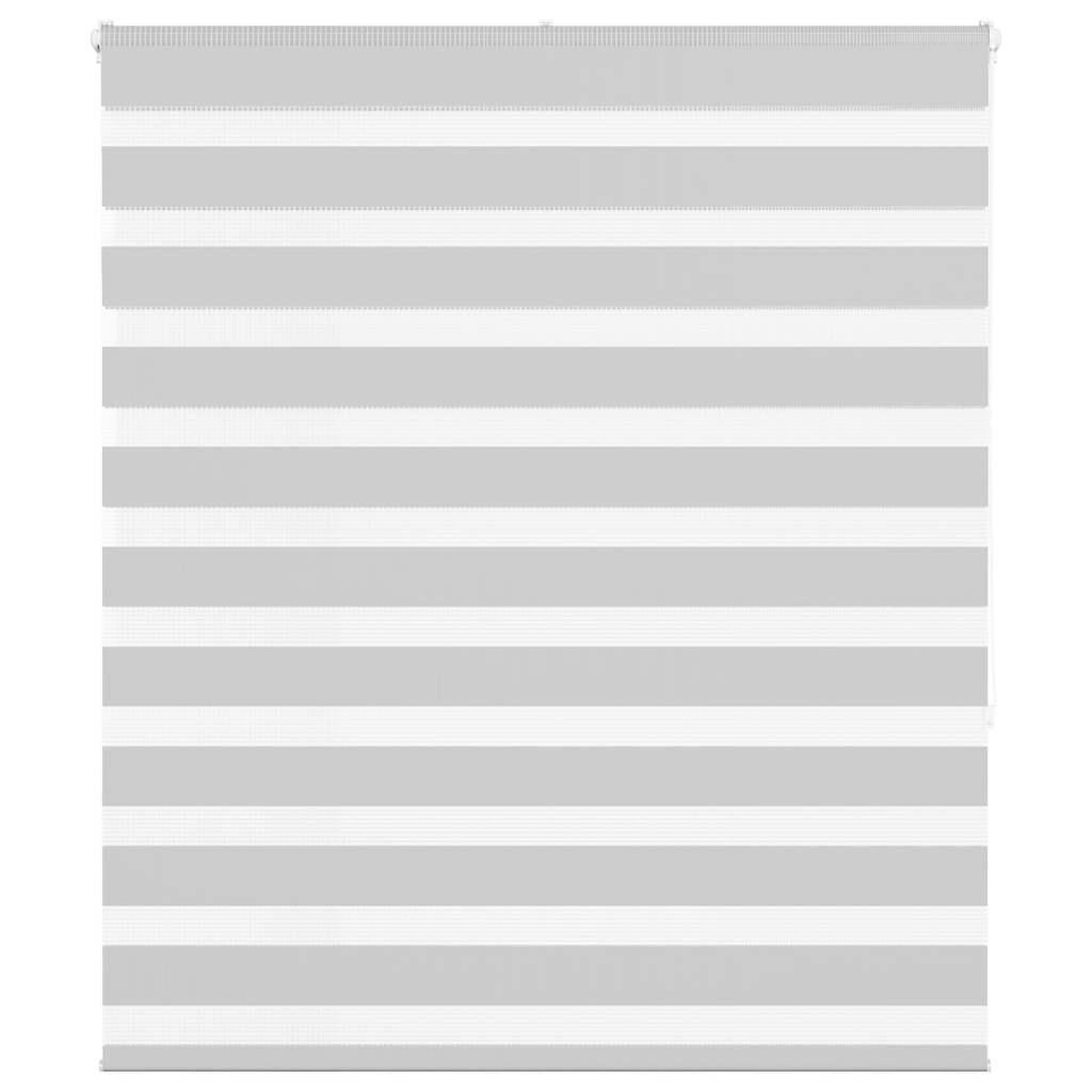 VIDAXL Store zebre gris clair largeur du tissu 130,9 cm polyester