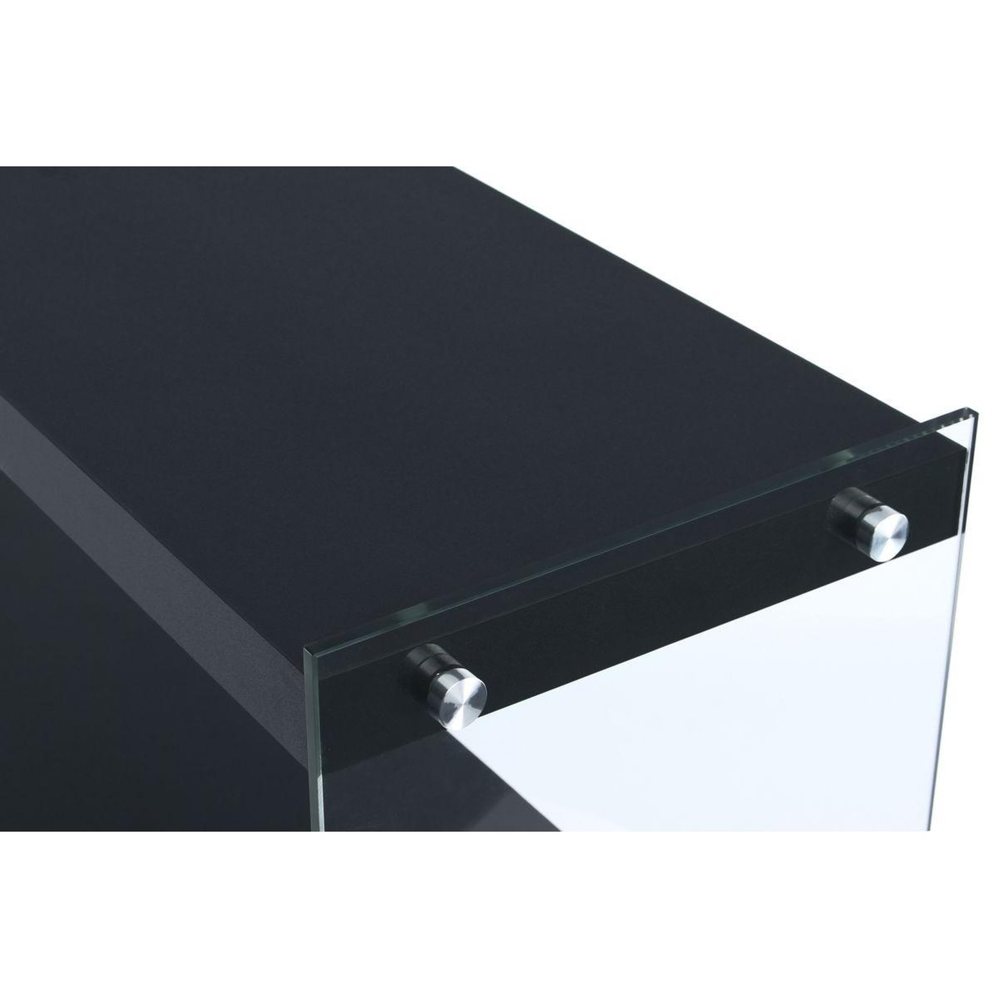 Voir la diapositive 3 : Paris Prix Étagère 4 niveaux  elementary  113cm noir