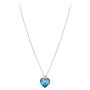 Voir la diapositive 3 : SC BOHEME Collier cœur et rose SC Bohème orné de Cristaux Scintillants