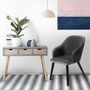 Voir la diapositive 5 : Paris Prix Lot de 2 Fauteuils en Velours  Yugnat  85cm Gris