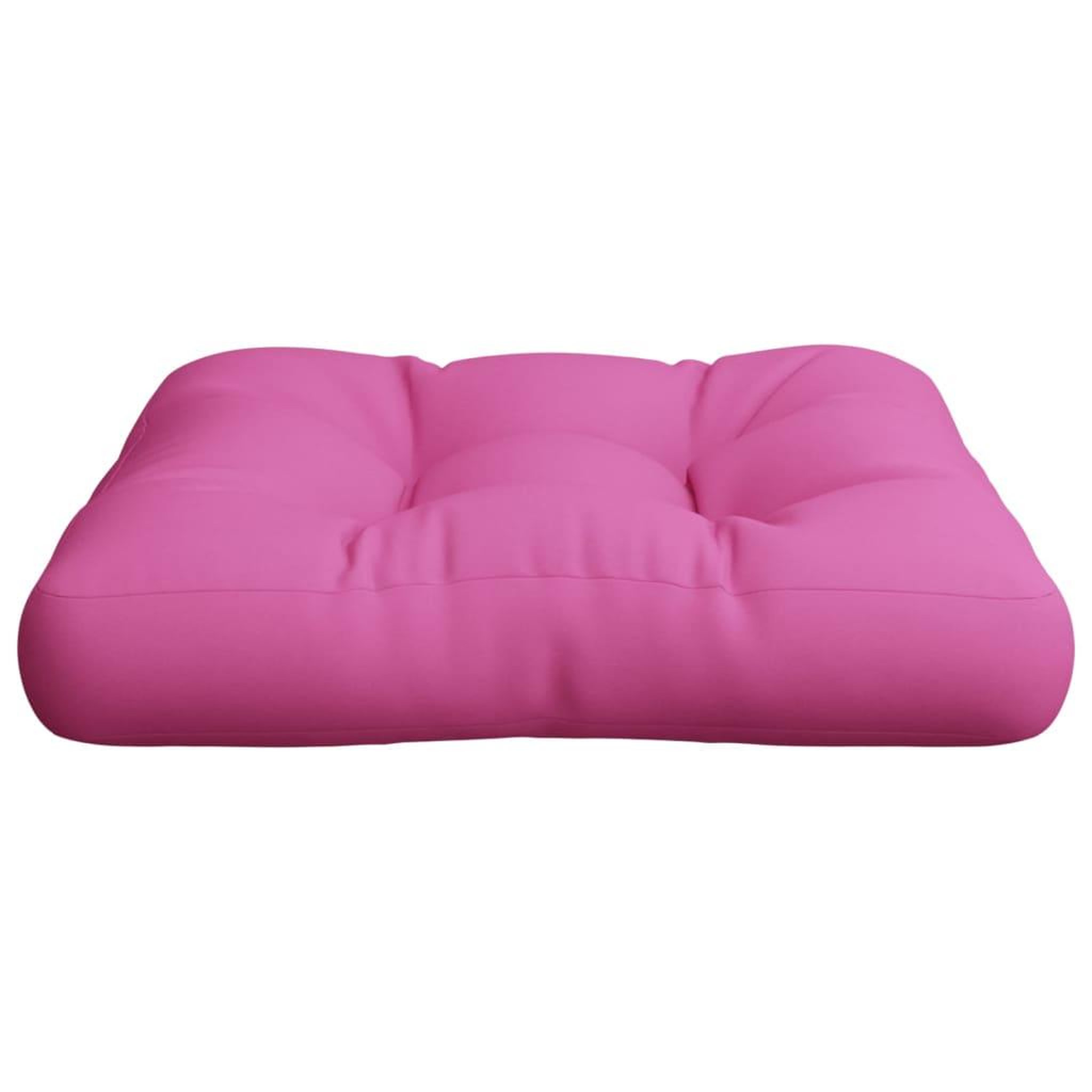 Voir la diapositive 4 : VIDAXL Coussin de palette Rose 50x50x12 cm tissu