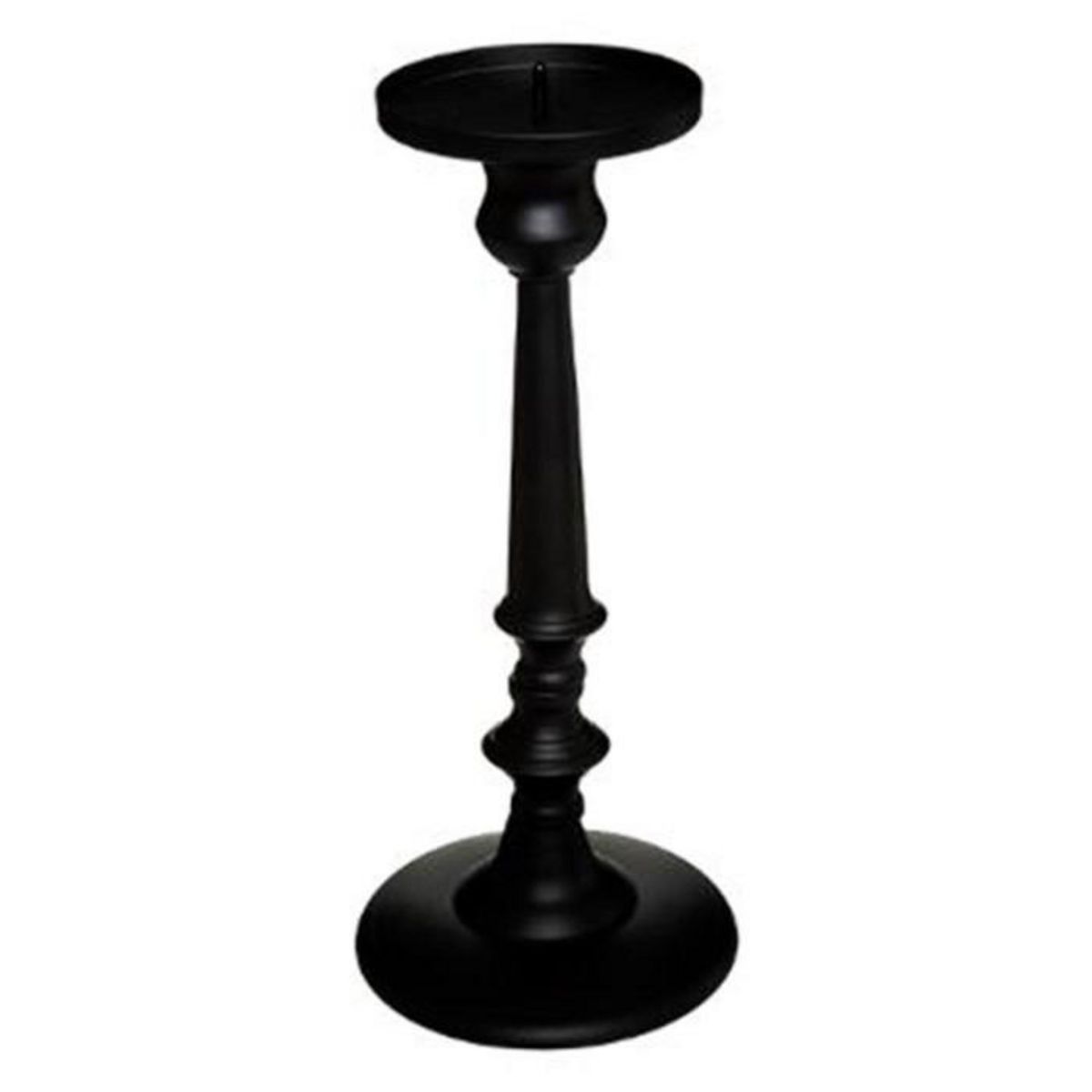 ATMOSPHERA Bougeoir en Métal  Romance  31cm Noir