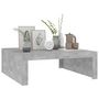 Voir la diapositive 4 : VIDAXL Table basse gris beton 100x100x35 cm bois d'ingenierie