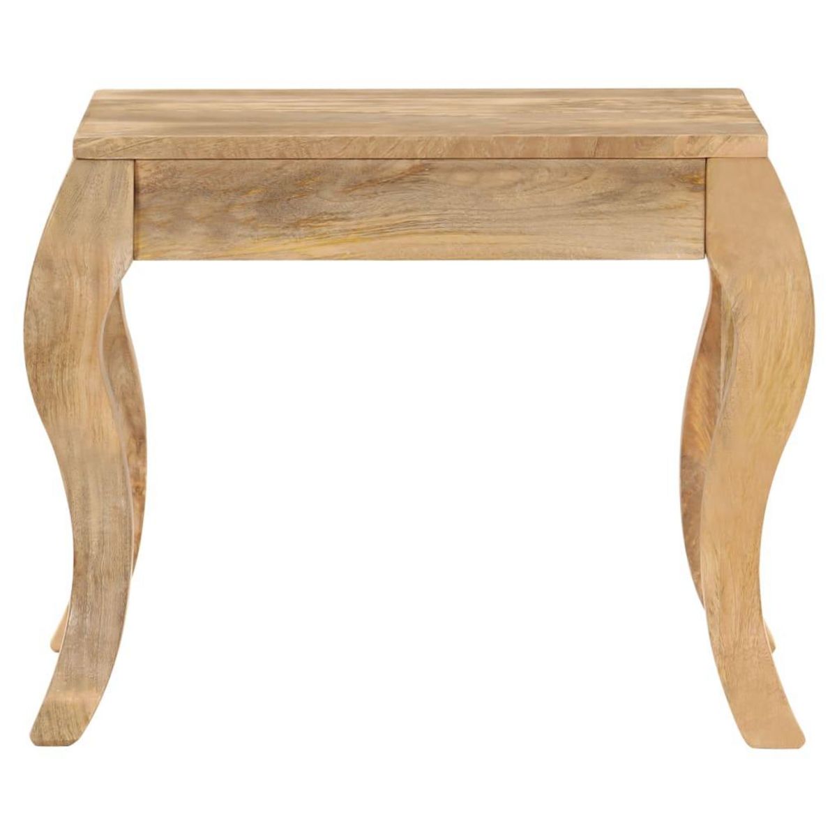 VIDAXL Table d'appoint 45x45x40 cm Bois de manguier massif