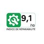 Voir la diapositive 3 : Sharp Lave-linge intégrable 7kg 1400 tours/min - ES-NIB714BWNA
