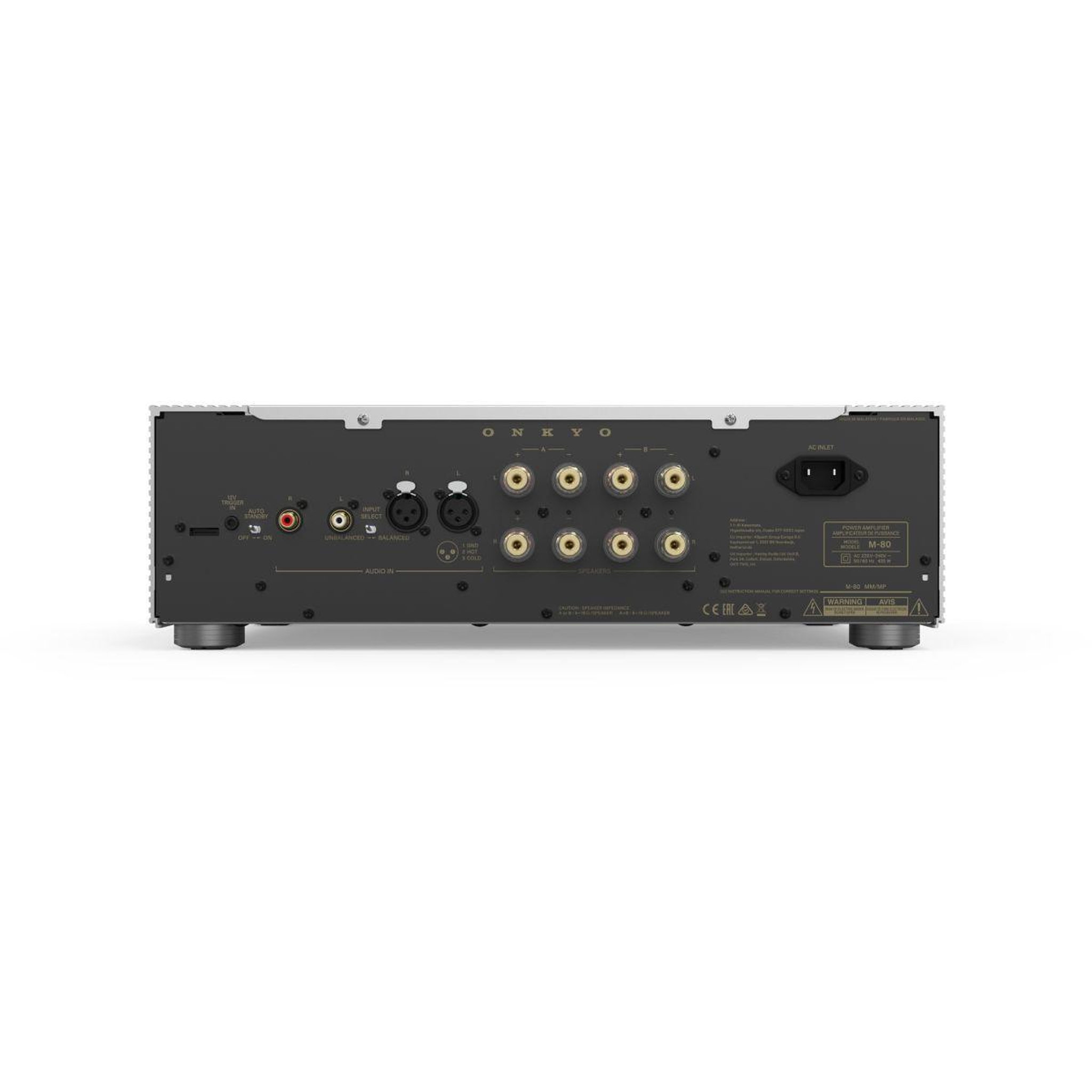 Voir la diapositive 5 : Onkyo Amplificateur hifi m80smmp