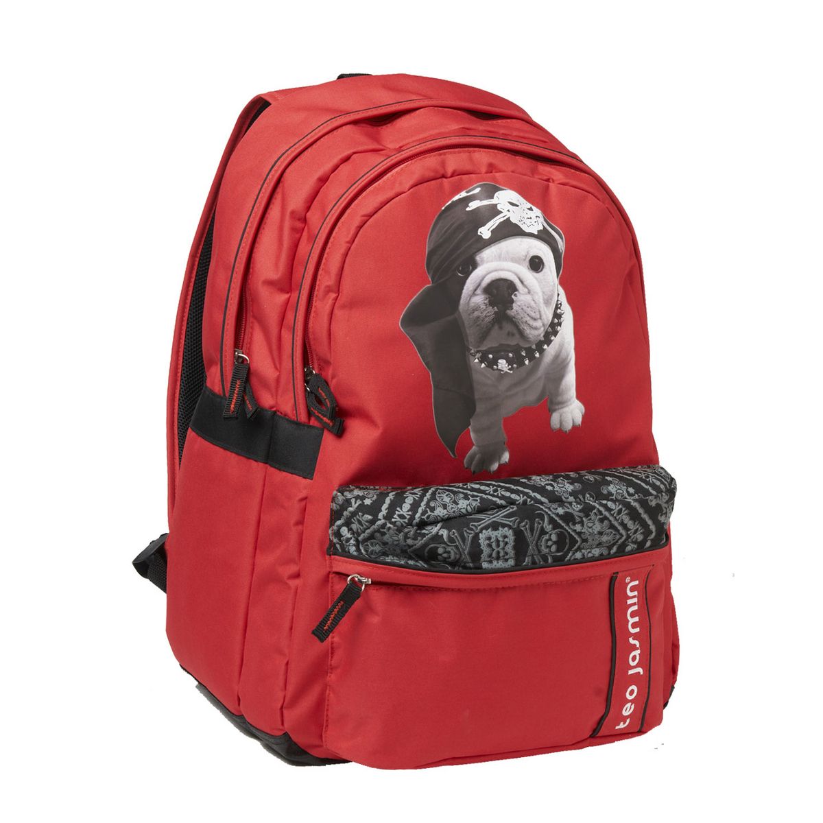 Sac à dos Teo Jasmin Rouge