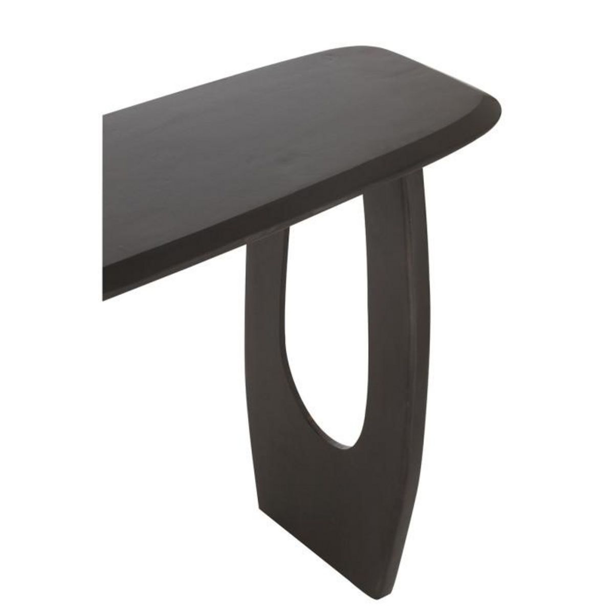 Paris Prix Console Design en Bois  Cave  120cm Noir
