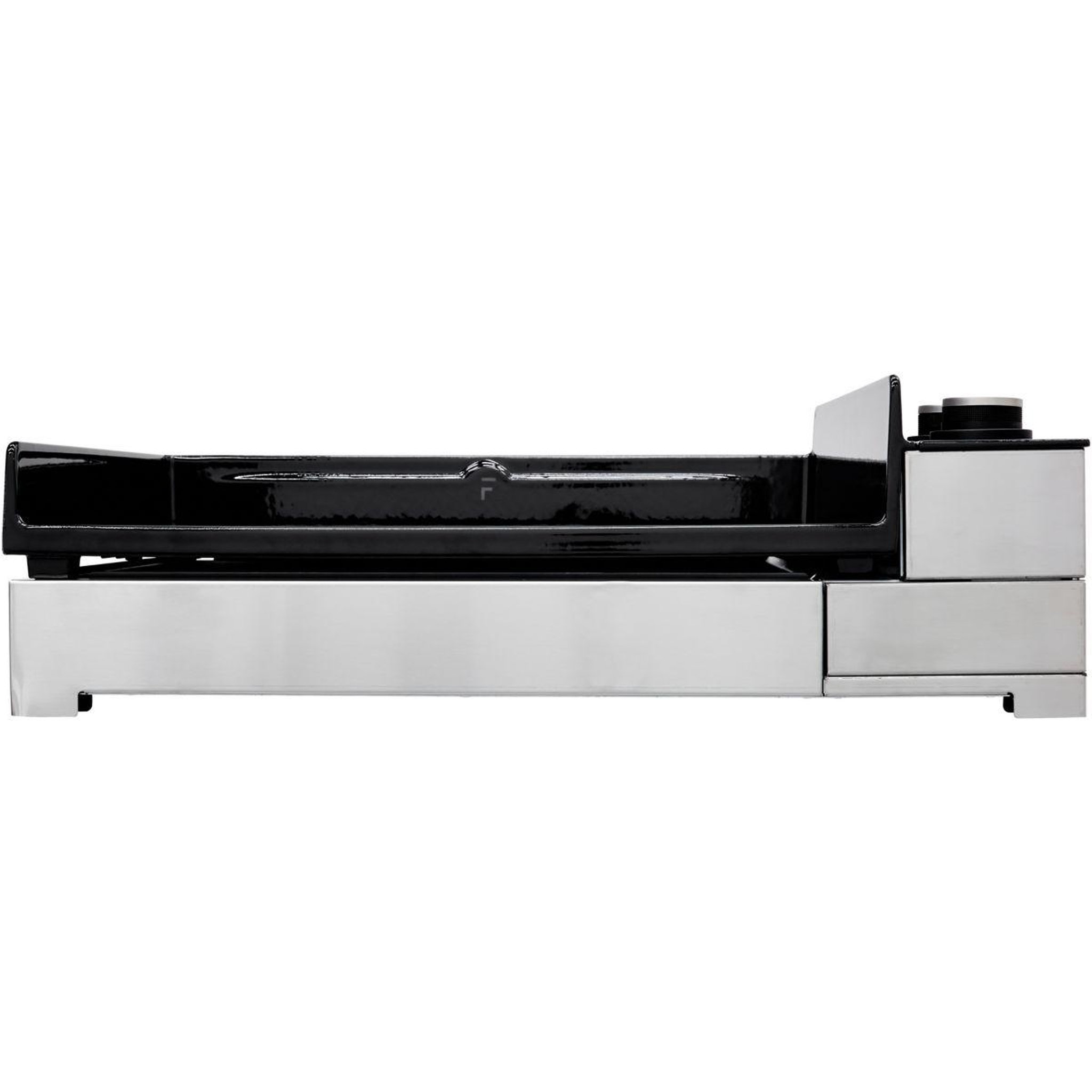 Voir la diapositive 3 : FORGE ADOUR Plancha gaz premium 60 inox 2brûleurs à poser, 58.5x40.5 cm