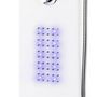 Voir la diapositive 4 : VIDAXL Panneau de douche aluminium 20x44x130 cm blanc
