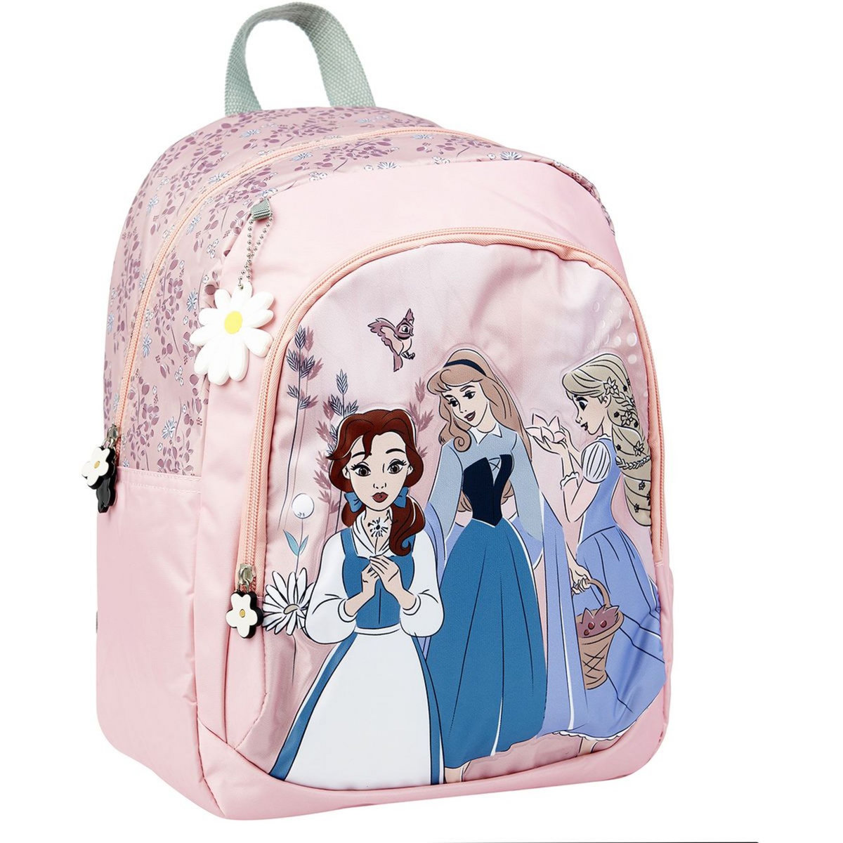 DISNEY Sac à dos 2 compartiments rose Princesses Disney