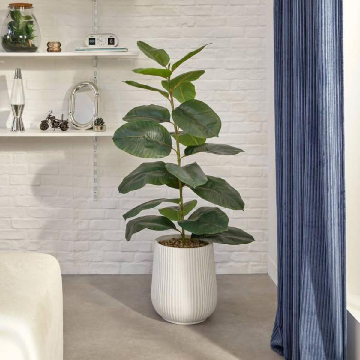 ATMOSPHERA Ficus Artificiel en Pot  Sky  145cm Vert