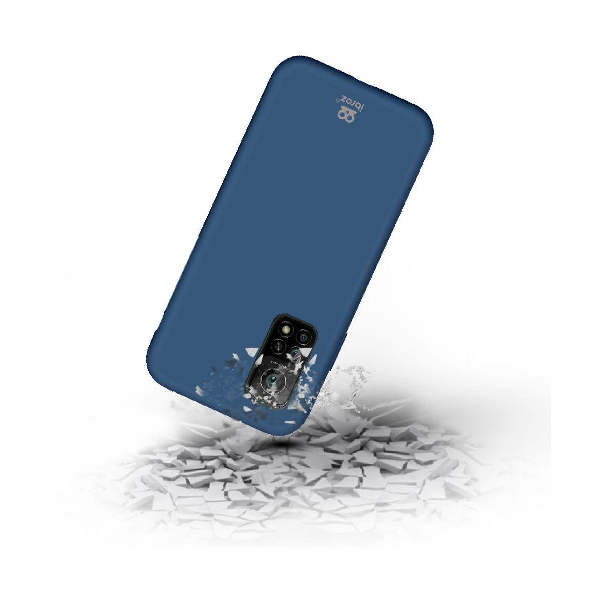 Voir la diapositive 3 : IBROZ Coque Xiaomi Mi 10T Coque bleu + Verre trempé