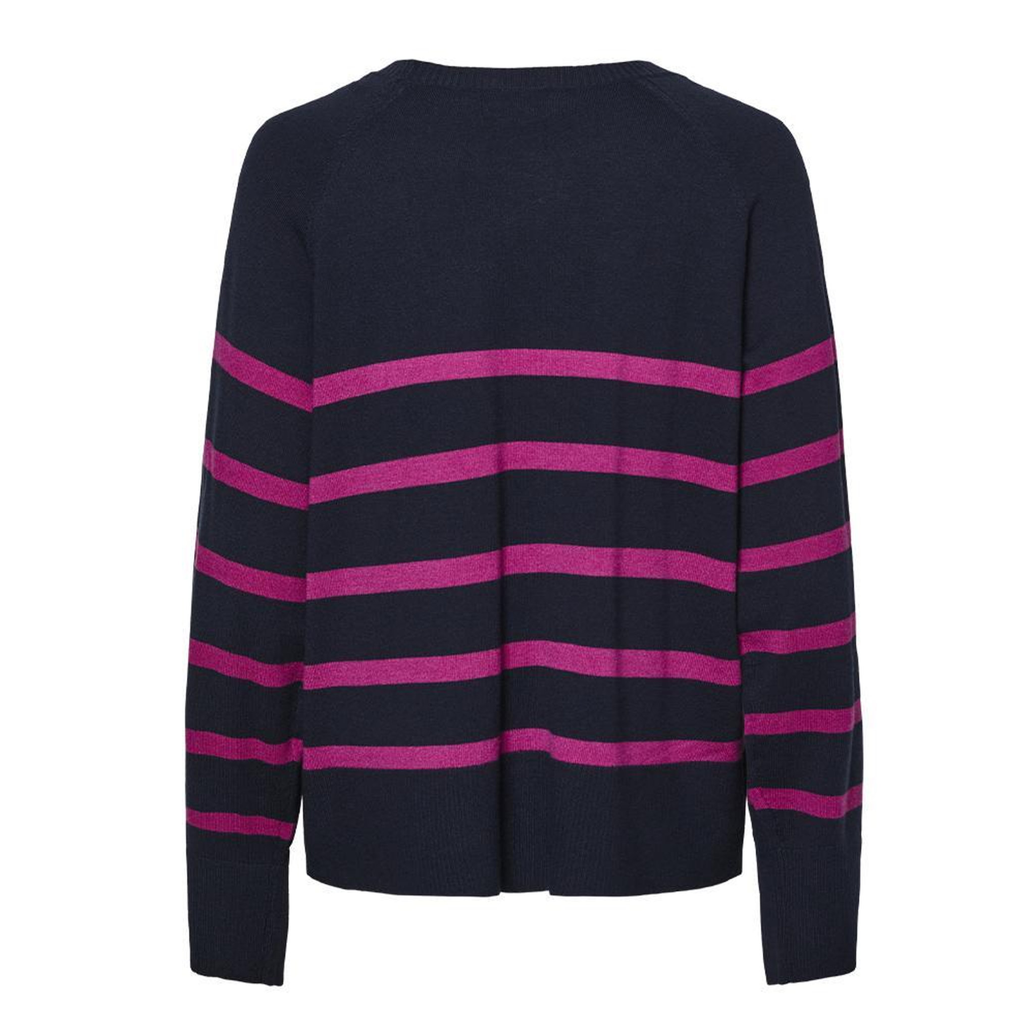 Voir la diapositive 2 : Pieces Pull Marine/Rose Femme Pieces Sia