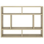 Voir la diapositive 4 : VIDAXL Etagere murale Chene sonoma 75x16x55 cm Bois d'ingenierie