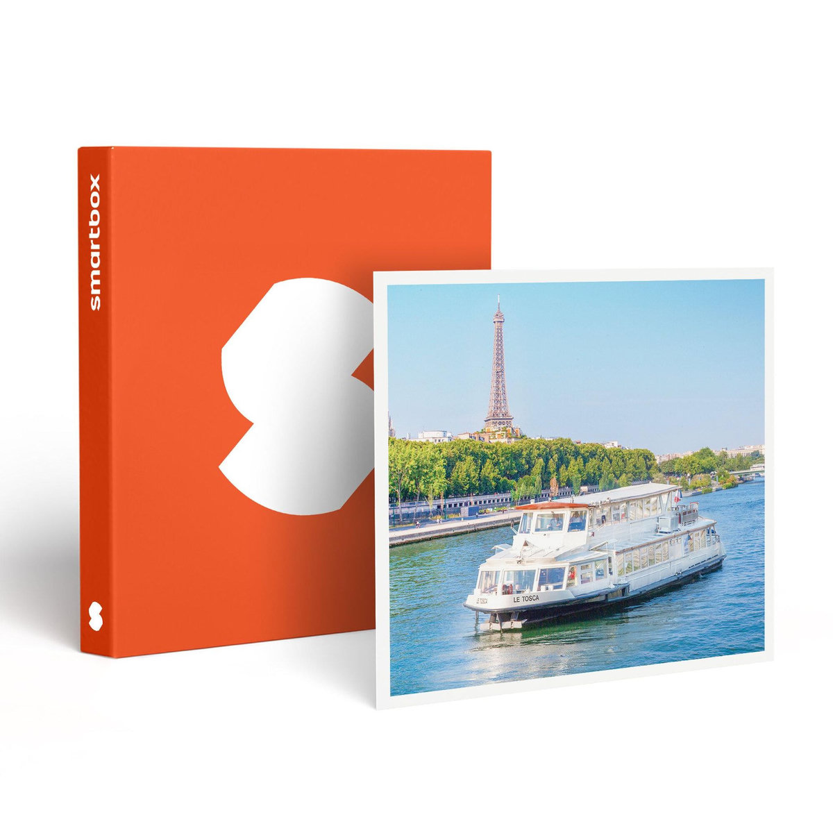 Smartbox 2h d'excursion sur la Seine avec dîner, pour 2 personnes - Coffret Cadeau Sport & Aventure