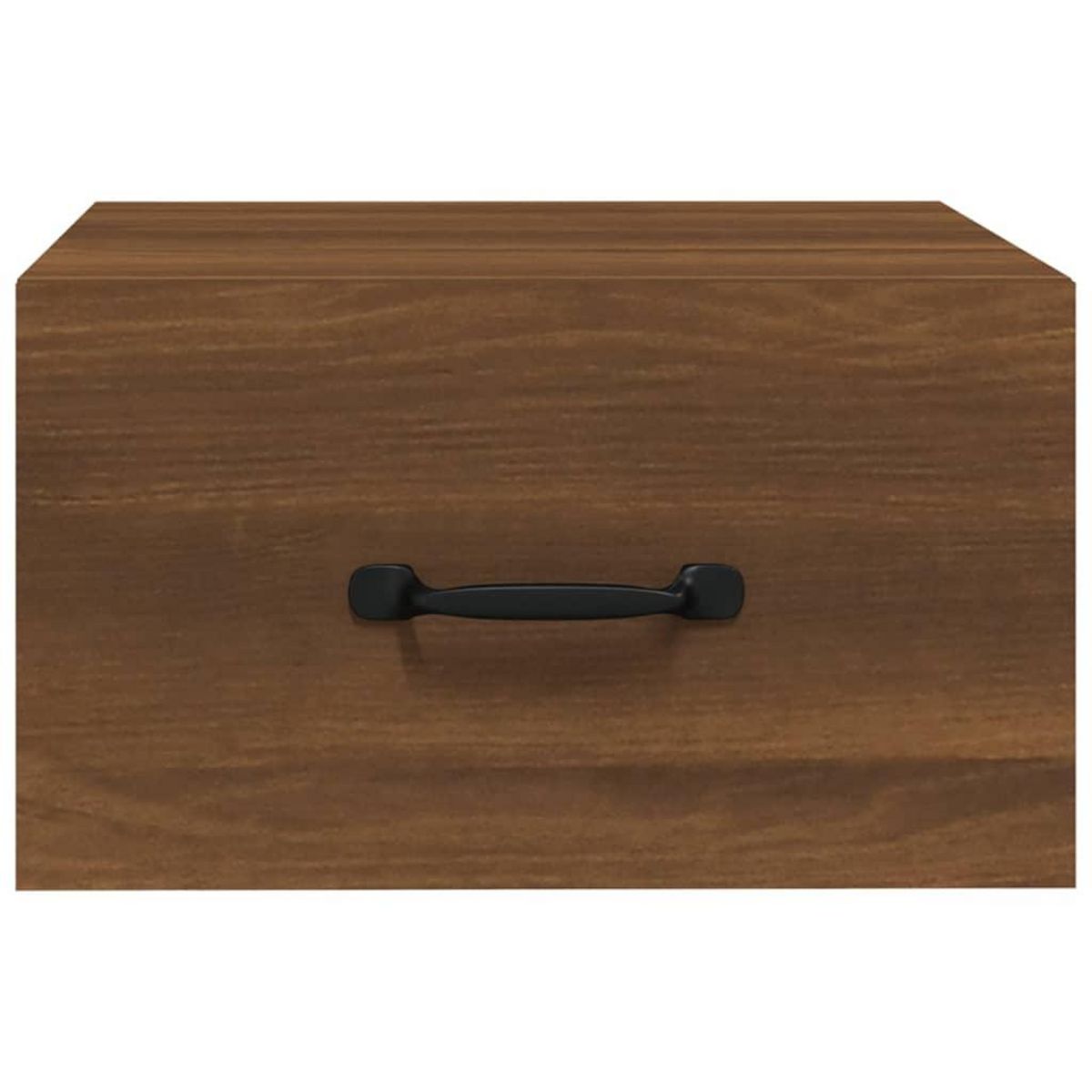VIDAXL Table de chevet murale Chene marron 35x35x20 cm
